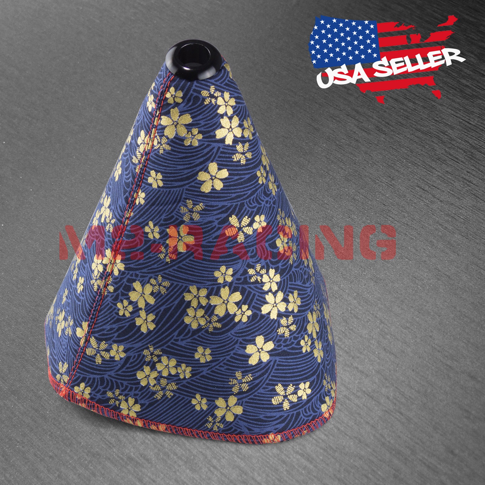 Universal JDM Wave Koi Fish Sakura Shift Boot Cover Universal AT/MT Transmission