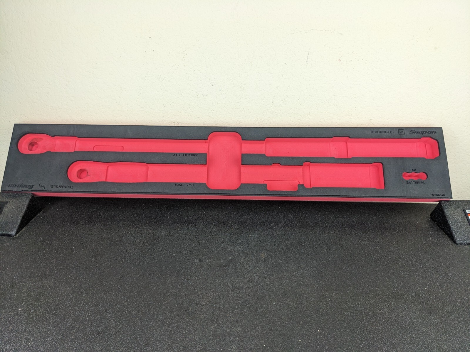 #bk015 Snap-on Tools NEW USA RED FOAM Tray for 1/2\