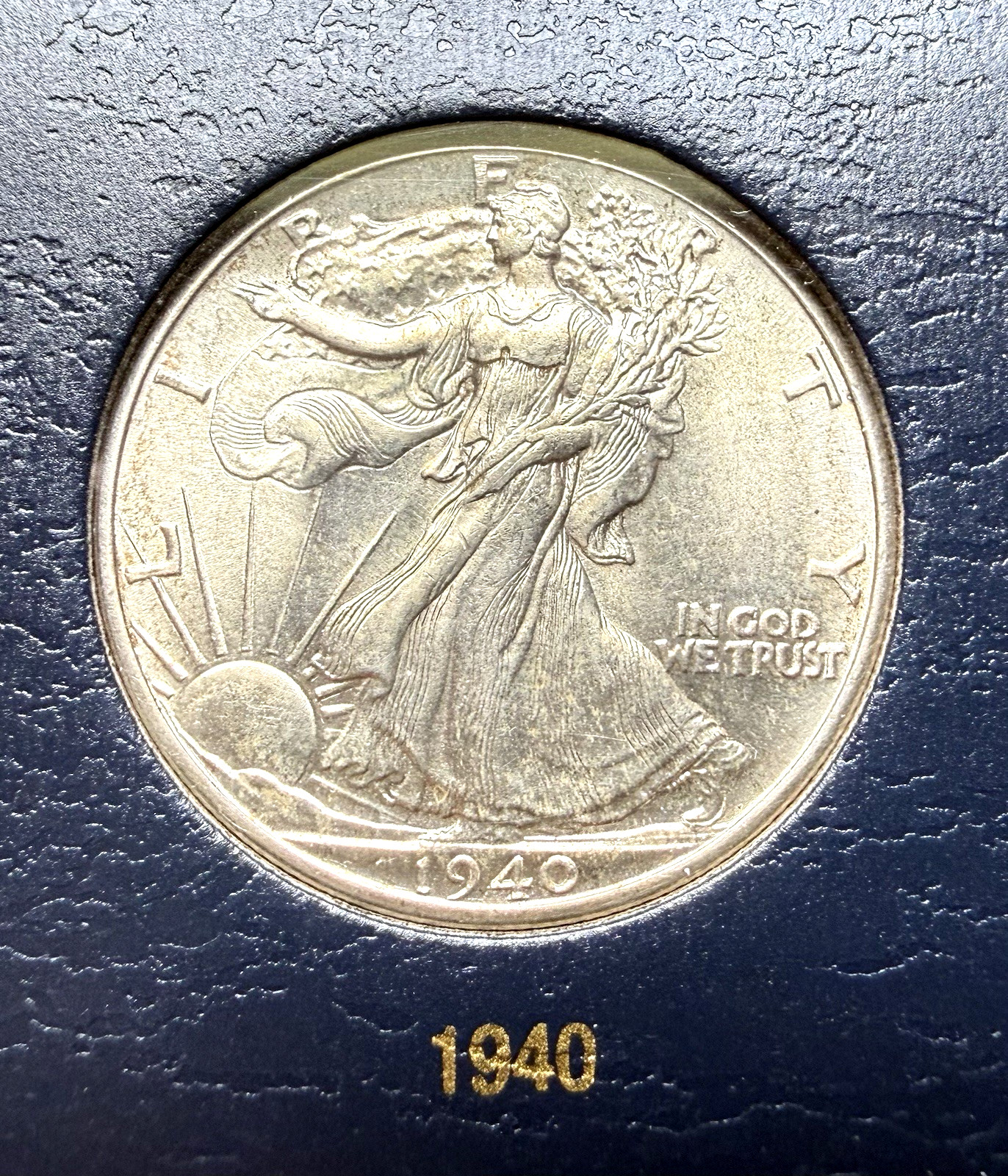 1940 (P) WALKING LIBERTY HALF - ORIGINAL BRILLIANT UNCIRCULATED 1940 (P) WALKING LIBERTY HALF - ORIGINAL BRILLIANT UNCIRCULATED