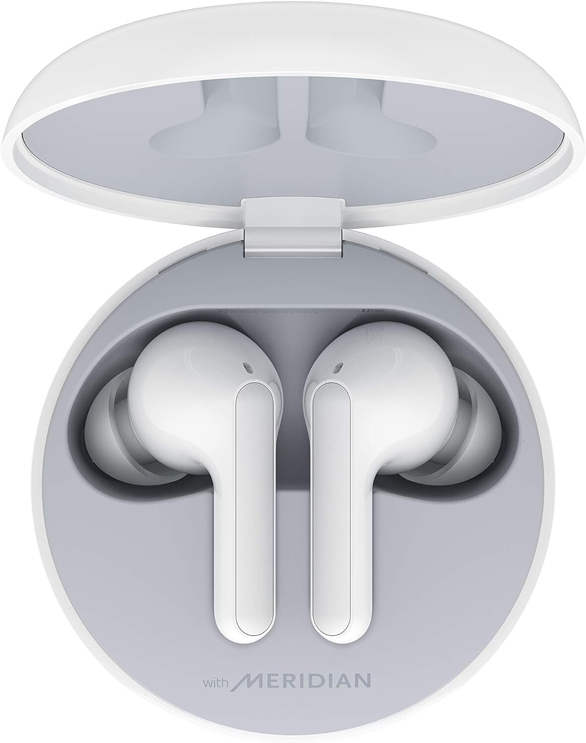 LG TONE Free HBS-FN4 True Wireless Bluetooth Earbuds with Meridian Sound - White LG TONE Free HBS-FN4 True Wireless Bluetooth Earbuds with Meridian Sound - White