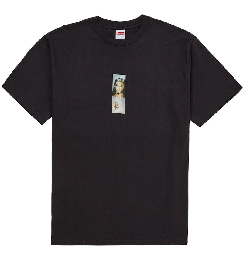 Supreme Prayer Card Box Logo Tee Black Size M Black IN HAND SHIPS ASAP Supreme Prayer Card Box Logo Tee Black Size M Black IN HAND SHIPS ASAP