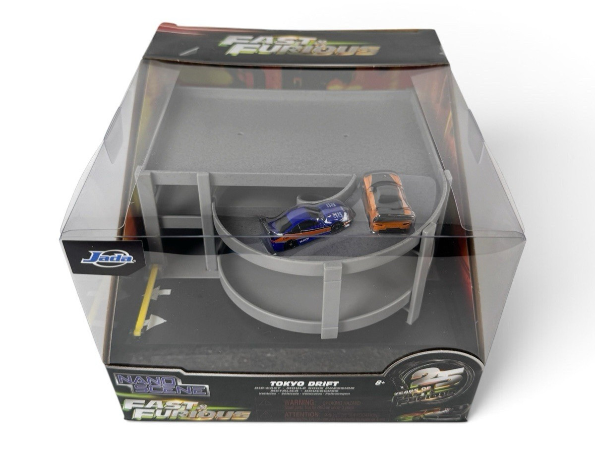 Jada Fast & Furious Nano Scene 25 TOKYO DRIFT Parking Garage 2026 New IN HAND 