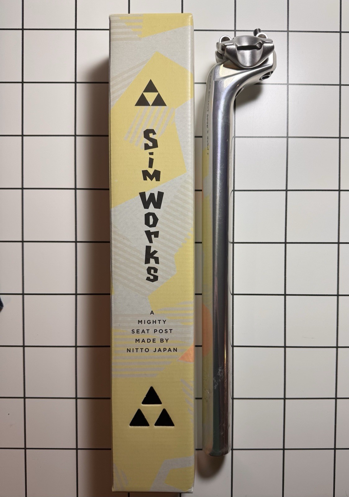 SimWorks by Nitto Froggy seatpost Silver / 350mm SimWorks by Nitto Froggy seatpost Silver / 350mm