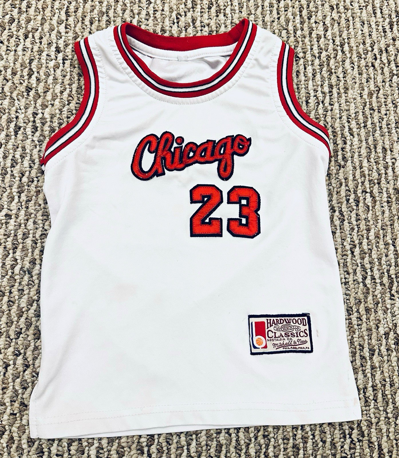 Vintage Mitchell & Ness Michael Jordan Chicago Bulls Jersey Toddler Size 2 Vintage Mitchell & Ness Michael Jordan Chicago Bulls Jersey Toddler Size 2