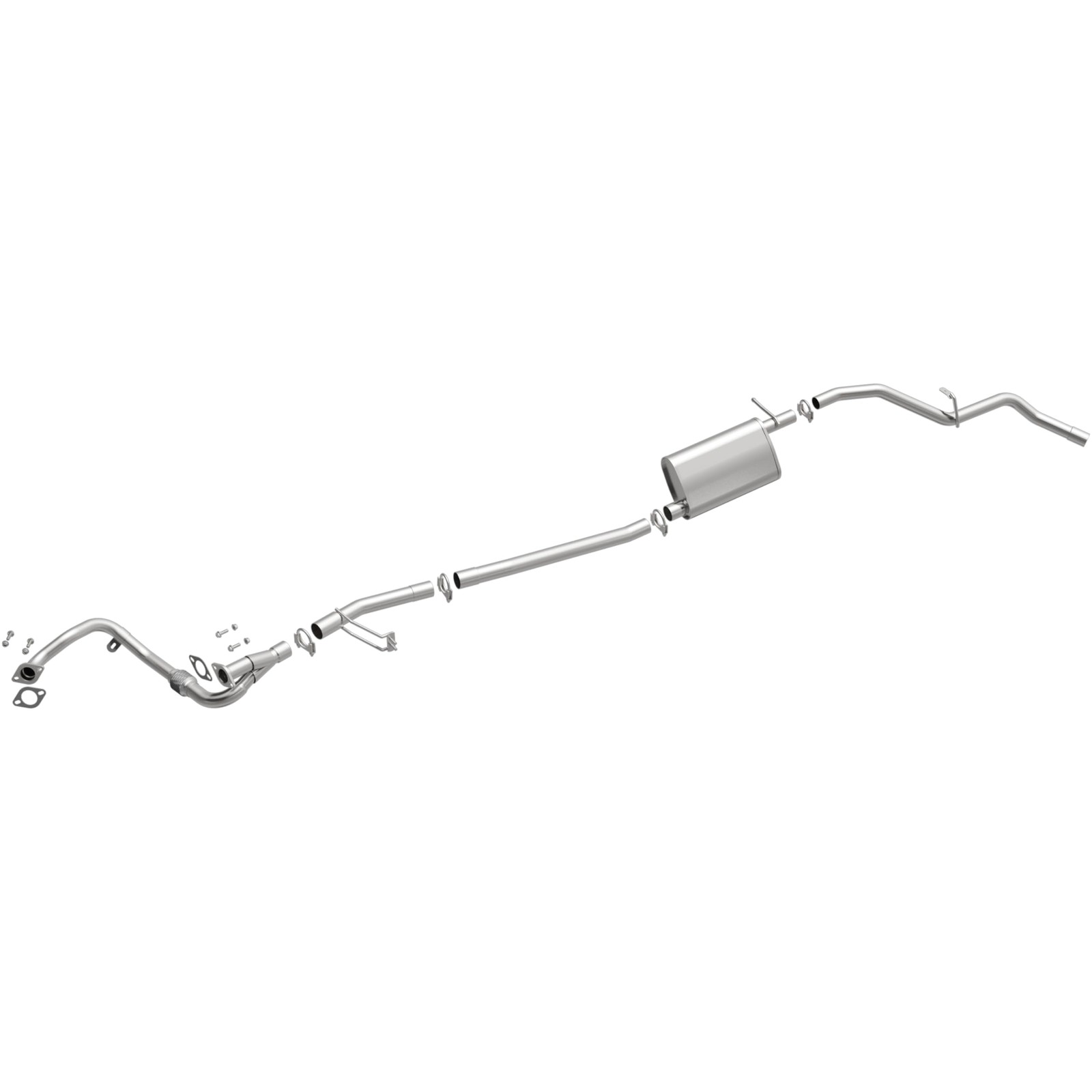 Exhaust System Kit 106-0321 2003-2004 Nissan Frontier 3.3L