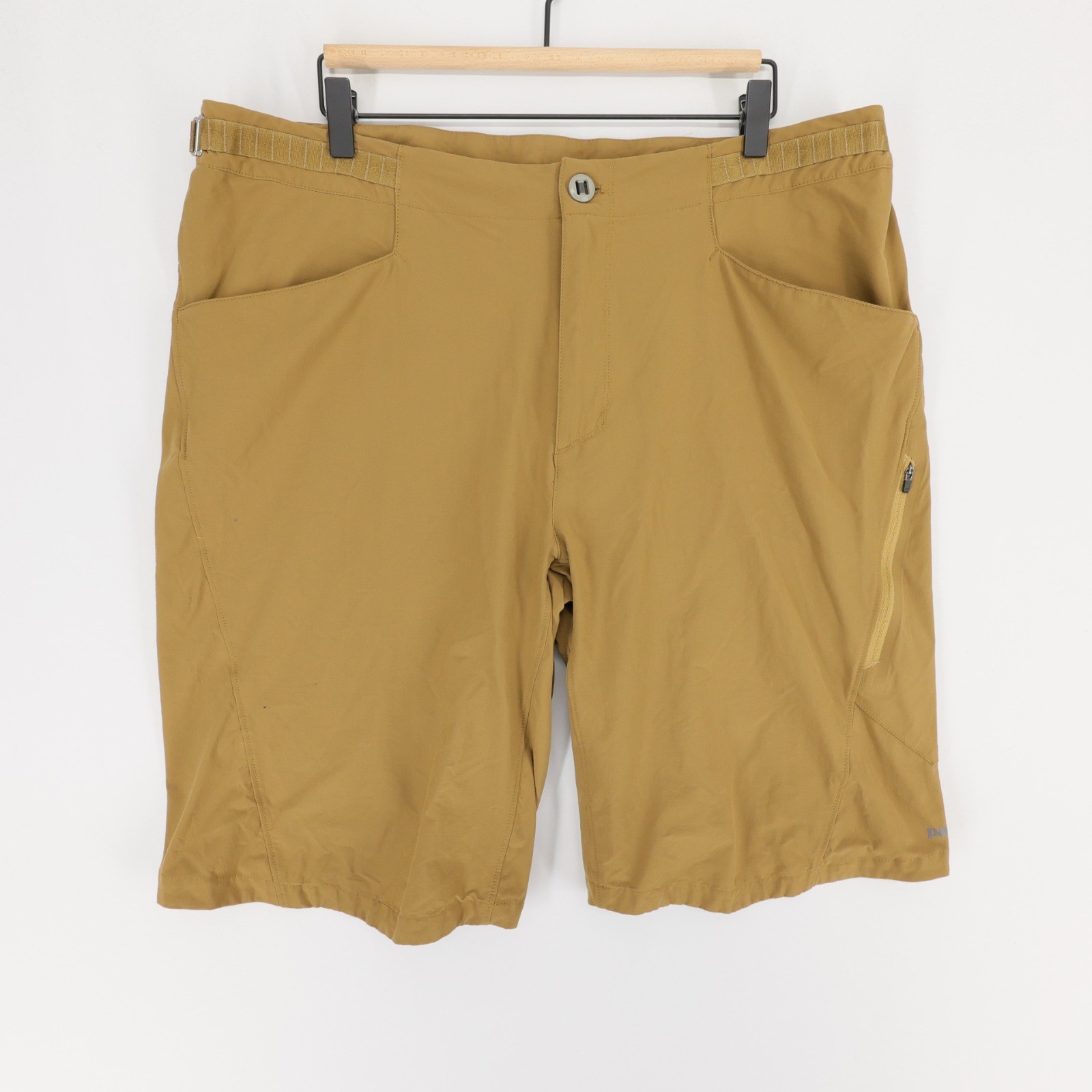 Patagonia Dirt Craft Shorts Mens 38 Brown Mountain Bike MTB Cycling Nylon