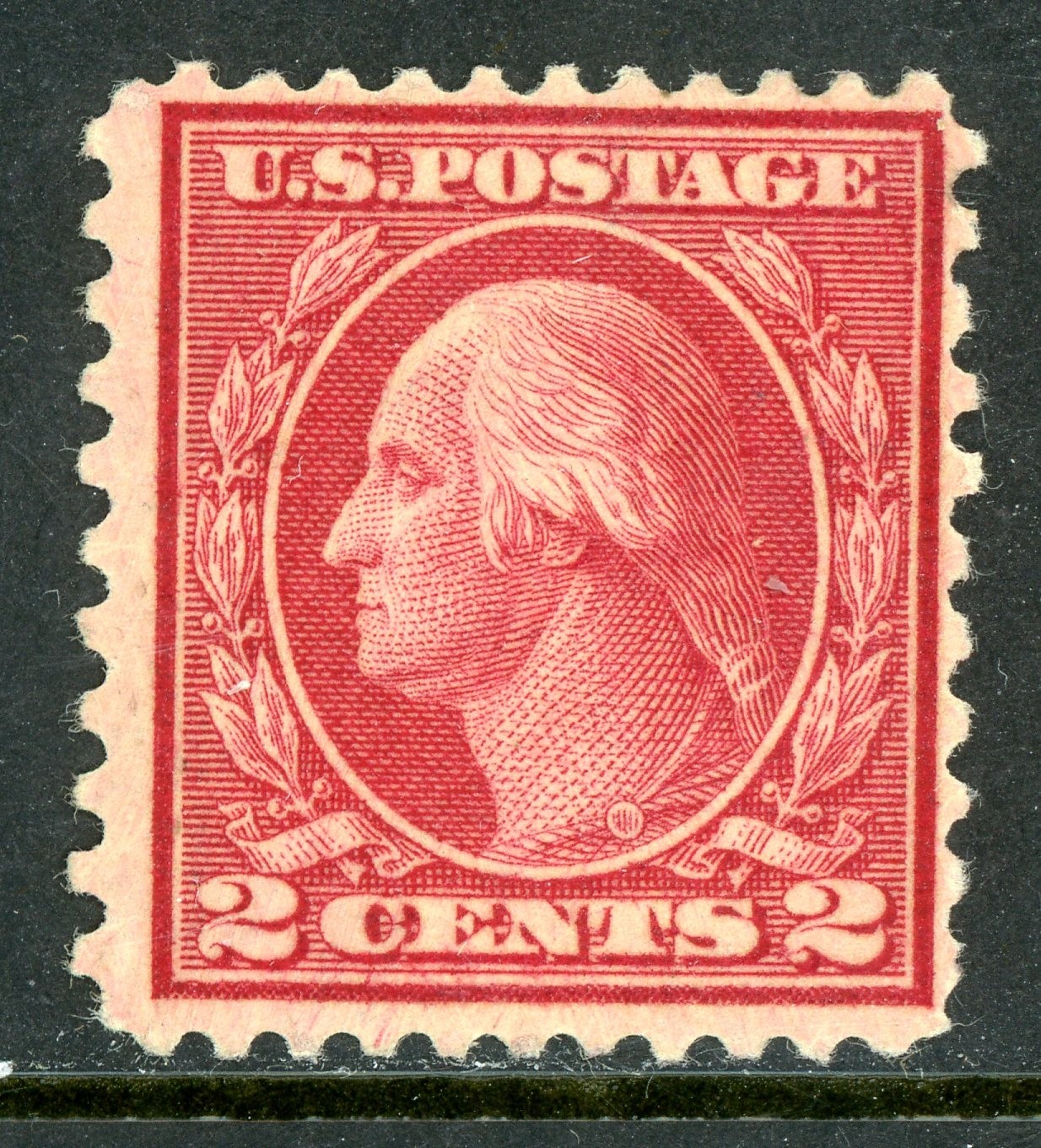 USA 1919 Washington 2¢ Carmine Rose Type 3 Perf 11x10 Rotary Scott#540 Mint F766