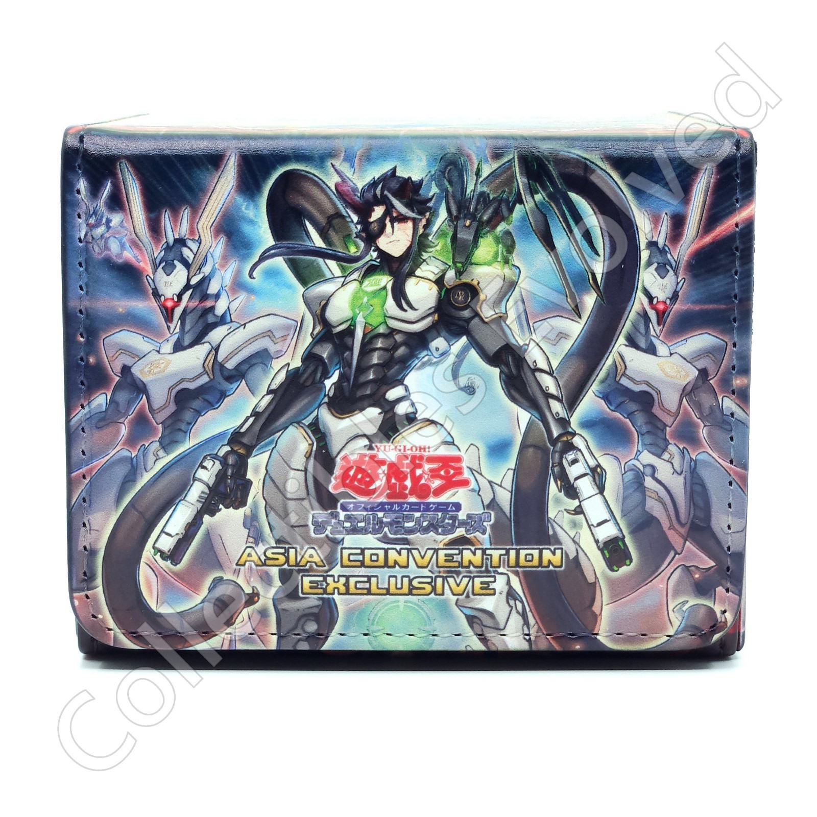 DoomZ Deck Box w/ Dividers 100+ Leather Magnetic YuGiOh
