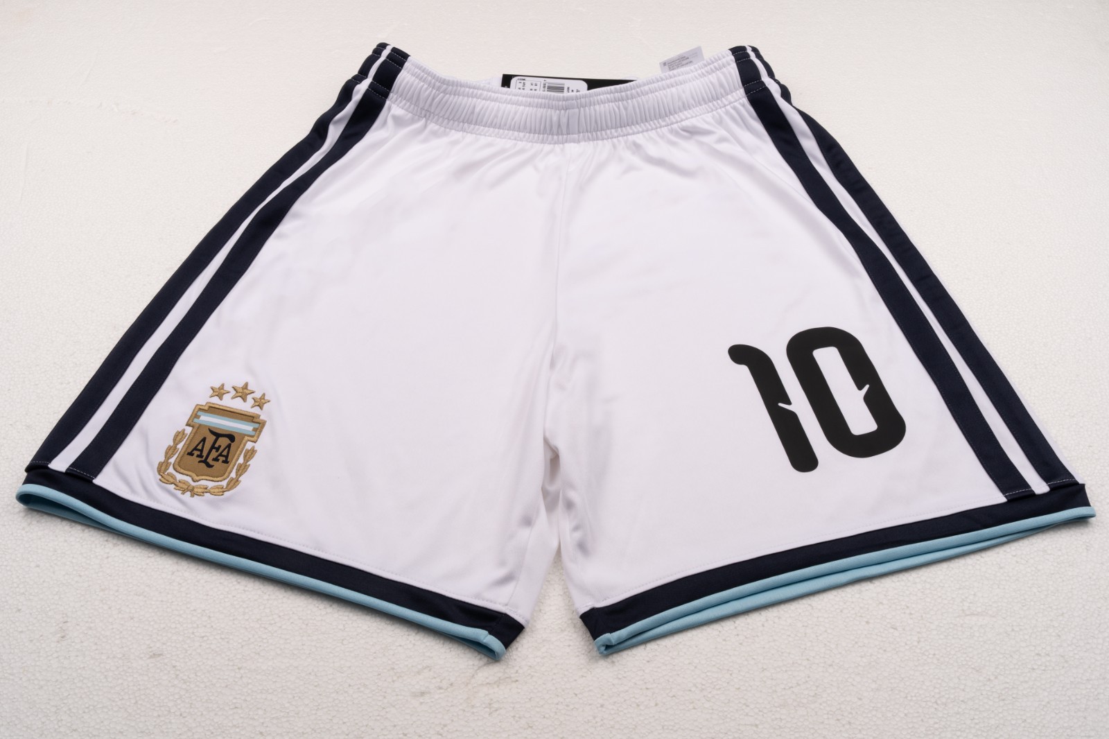 Argentina National Team Home 26 Shorts - Printing 10 -  Messi - Adidas JL8665