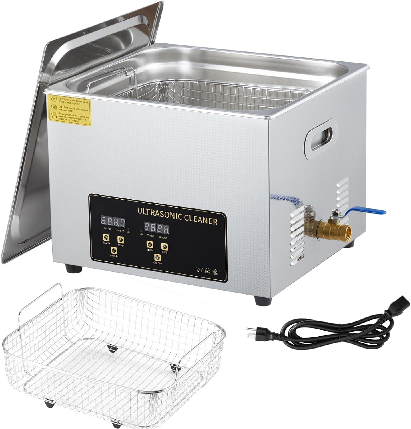 360W 15L Ultrasonic Cleaner with Digital Timer & Heater Digital Sonic Machine US 360W 15L Ultrasonic Cleaner with Digital Timer & Heater Digital Sonic Machine US