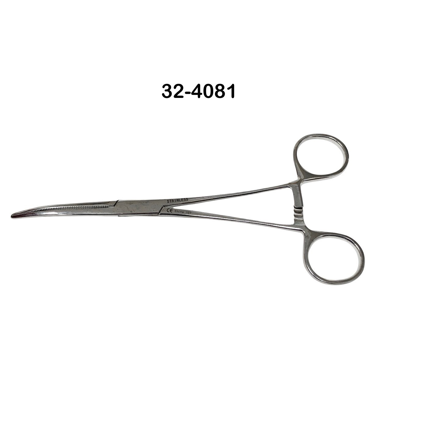 Symmetry REF 32‑4081 Forceps Curved 7¼″ Instrument