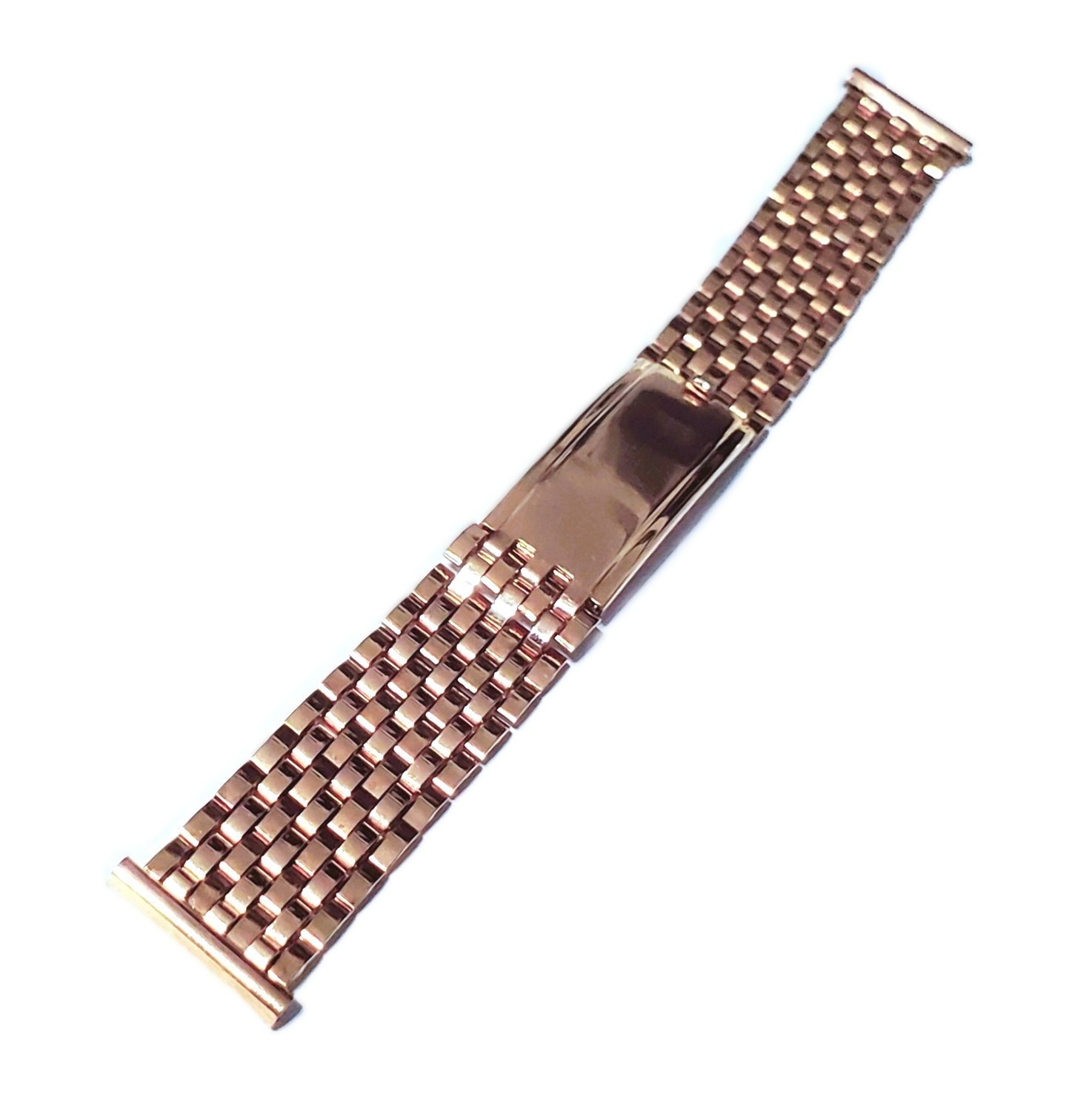 Vintage ~ JB Champion ~ Brick Links ~ ROSE ~ Gold Filled Watch Band ~ GORGEOUS Vintage ~ JB Champion ~ Brick Links ~ ROSE ~ Gold Filled Watch Band ~ GORGEOUS