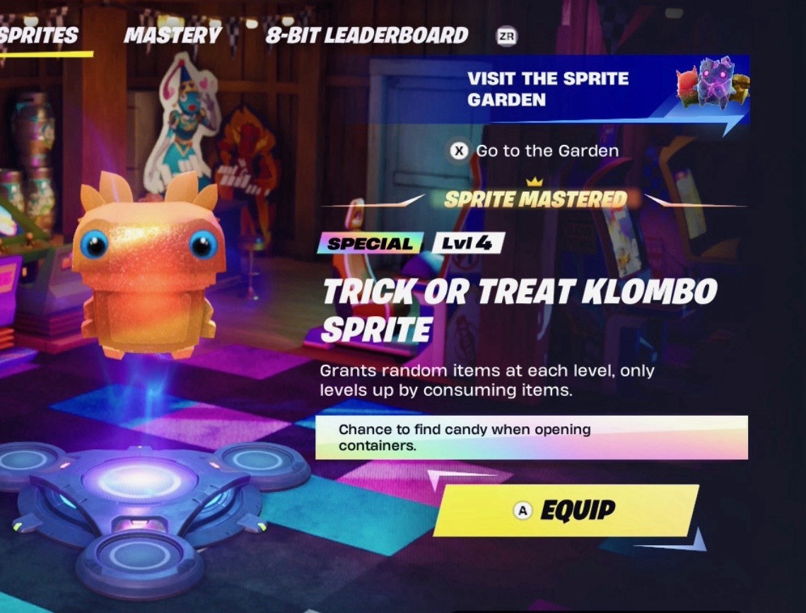 FN NEW Special Mythic MAX LEVEL Trick Or Treat Klombo MASTERED Look @ Descrip.