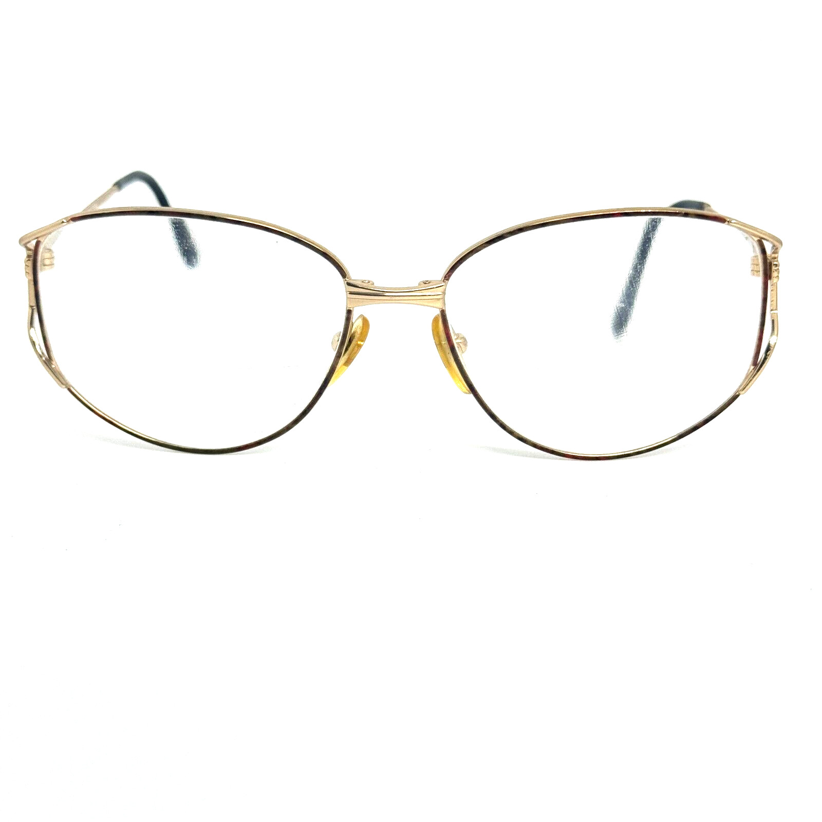 LUXOTTICA LU 1003 GP Shiny Gold Eyeglasses Frame Titanium-P 56-18-135mm H14539