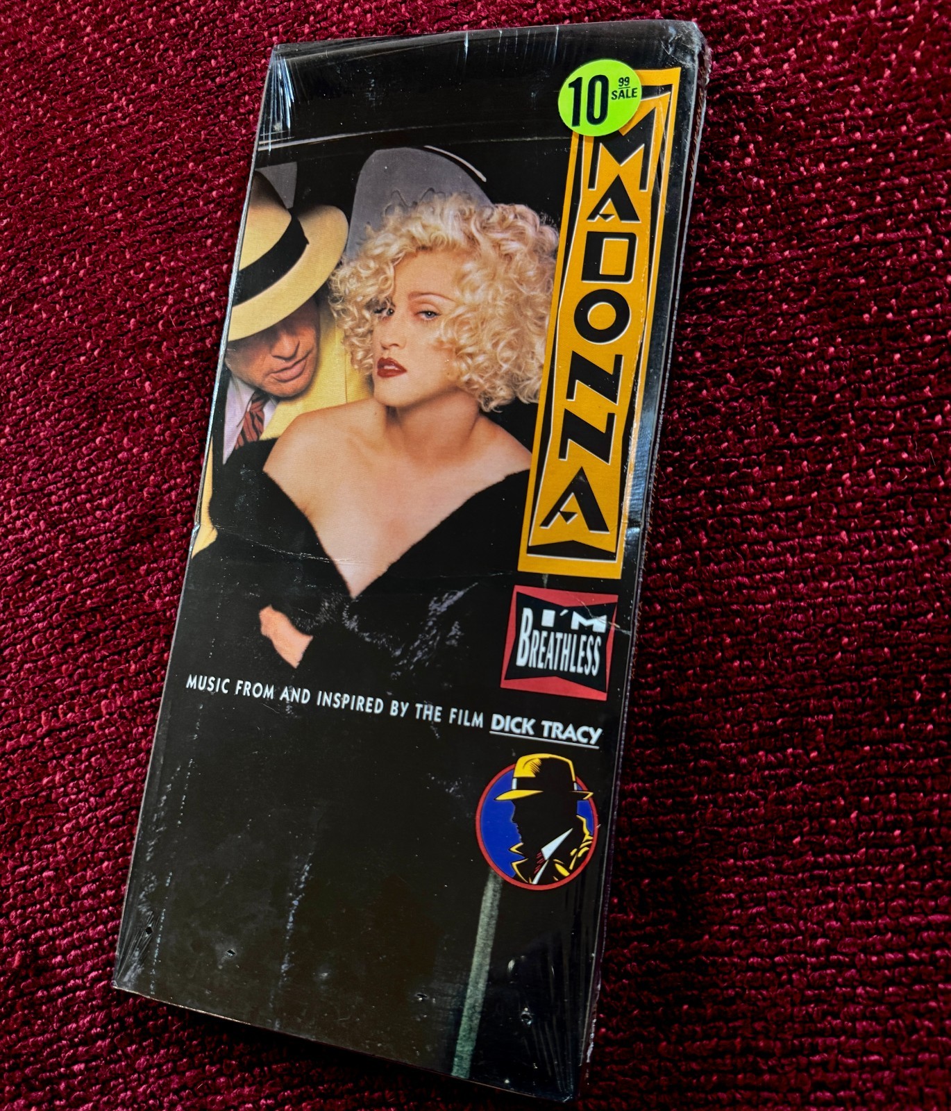 MADONNA I'M BREATHLESS CD SEALED LONGBOX PROMO DICK TRACY FIRST EDITION LP 1990