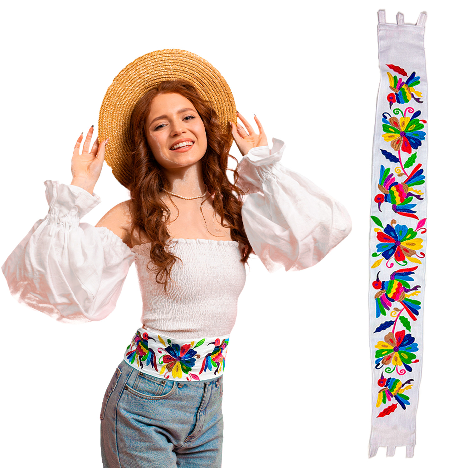 Cuitaxi The Original Embroidered mexican belts for women Handmade in Mexico Cuitaxi The Original Embroidered mexican belts for women Handmade in Mexico