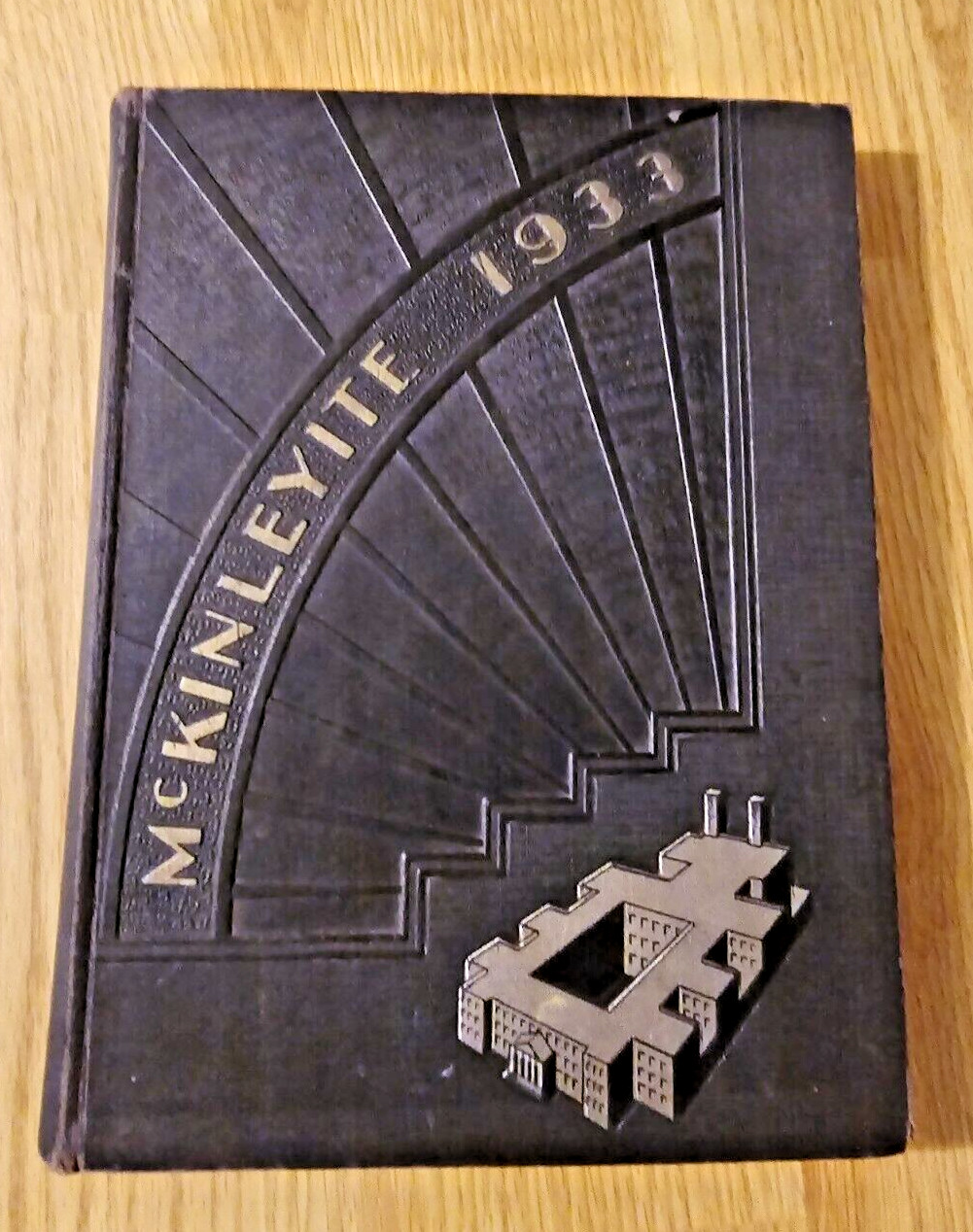 1933 McKinleyite Canton Ohio McKinley High School Yearbook Bulldogs Genealogy