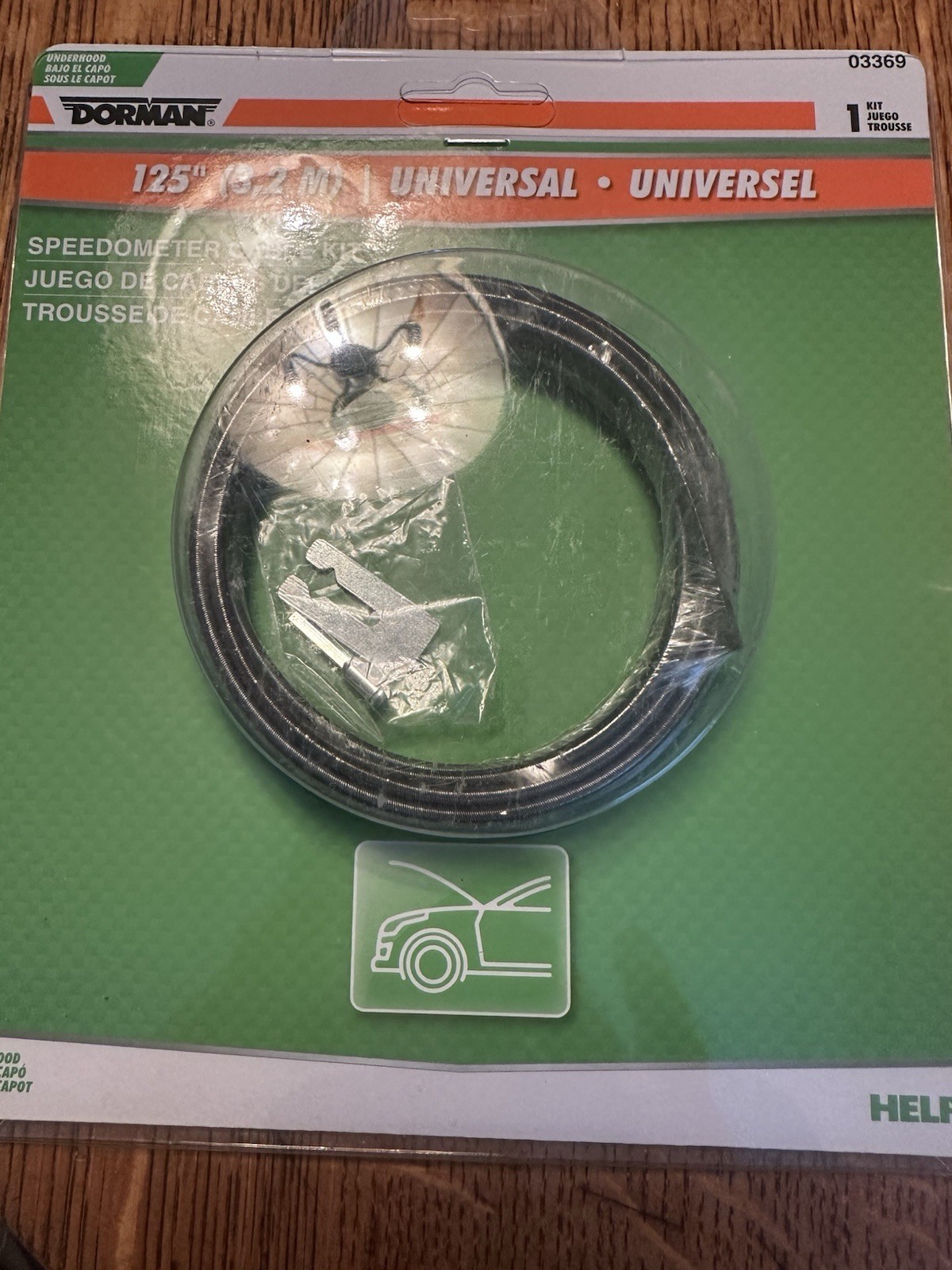 NOS GM DORMAN SPEEDOMETER CABLE KIT 125