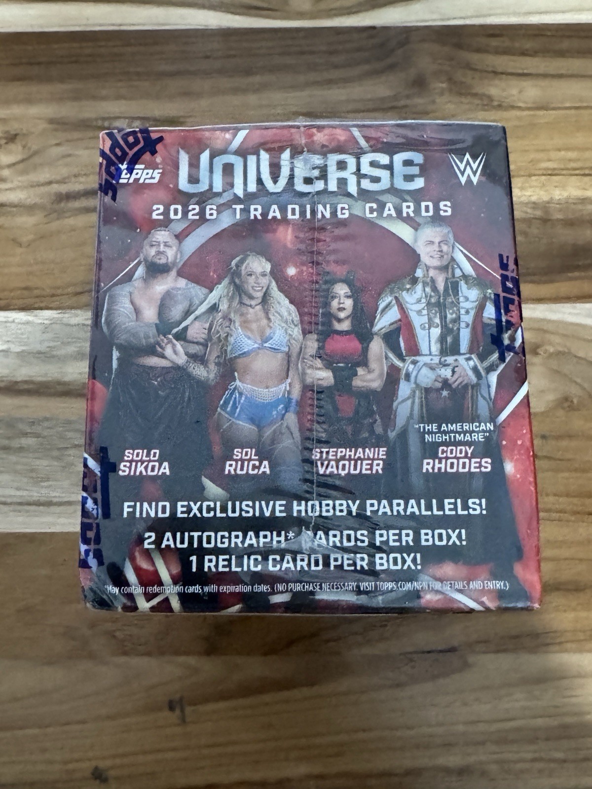 2026 Topps Universe WWE Hobby Box Brand New/Sealed 2026 Topps Universe WWE Hobby Box Brand New/Sealed