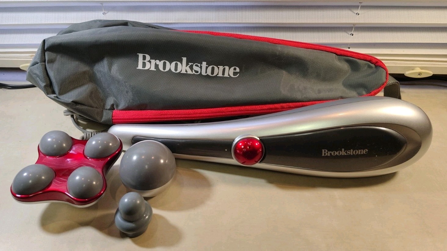 Brookstone F-271 Active Sport Massager Head Handheld Wand Body Muscle Relief Brookstone F-271 Active Sport Massager Head Handheld Wand Body Muscle Relief