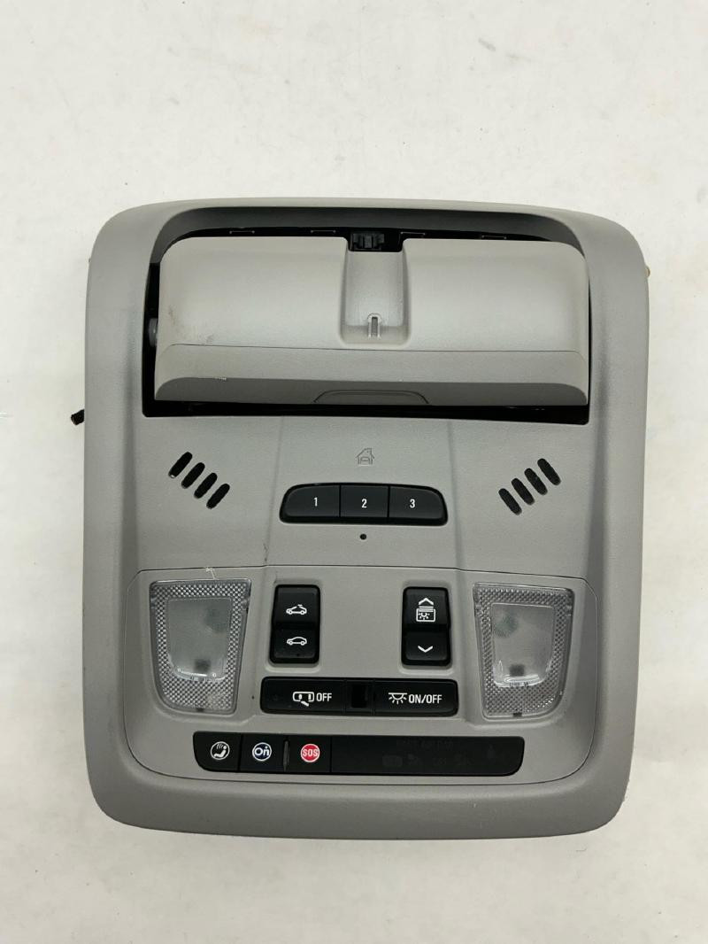 2020-2024 Chevrolet Equinox Overhead Roof Console w/ Sunroof Gray