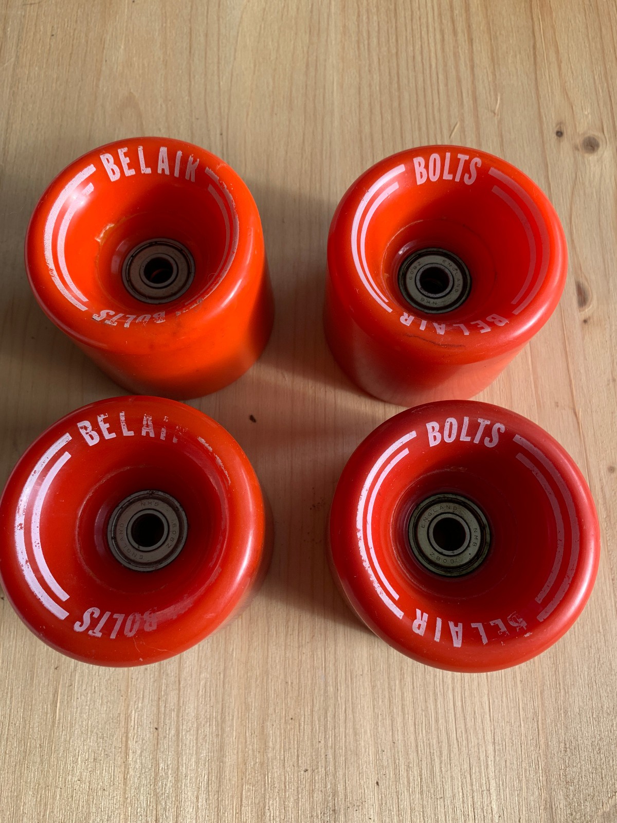 Belair Bolts vintage NOS skateboard wheels Belair Bolts vintage NOS skateboard wheels