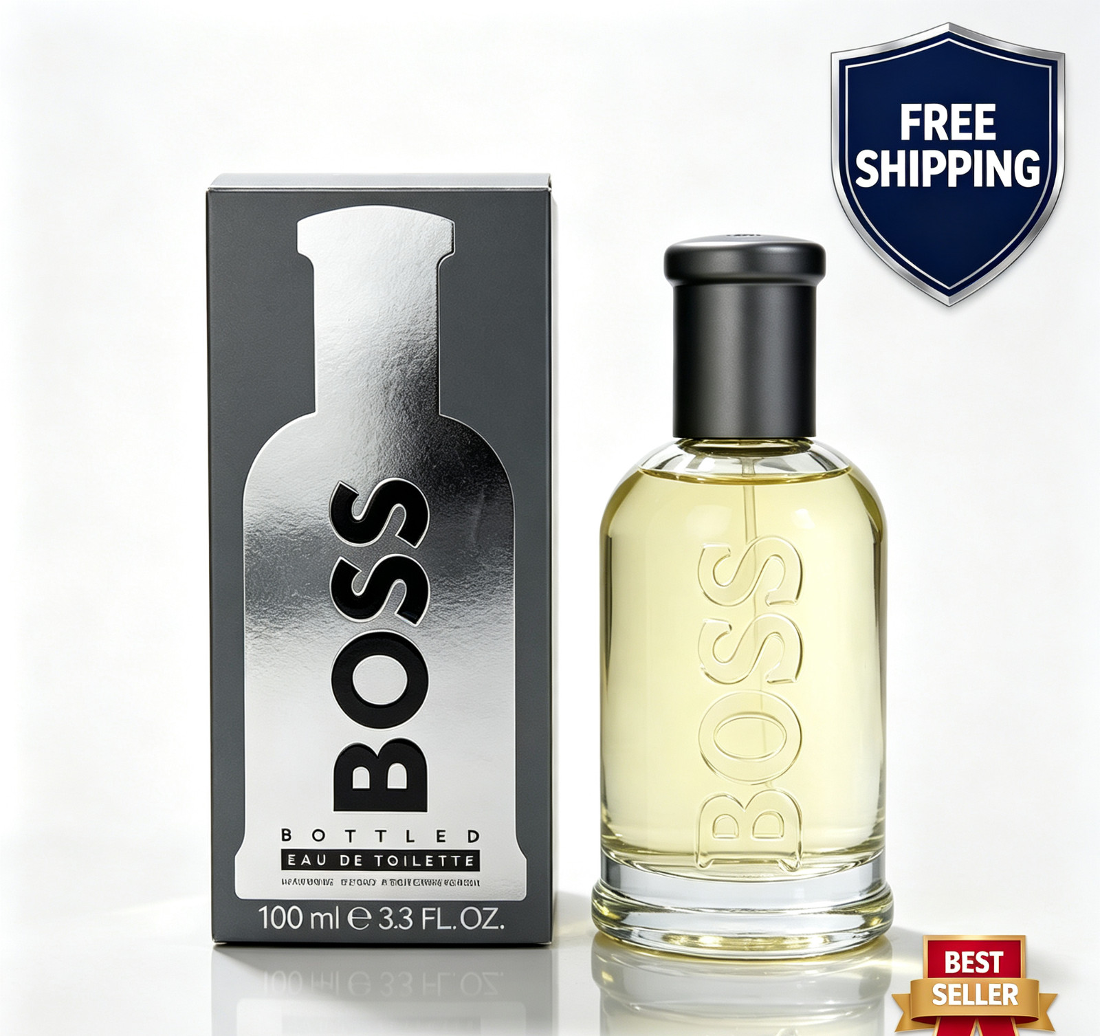 Hugo Boss Bottled Eau de Toilette Woody Men\'s Cologne Spray 3.3 Oz 100ml Authent Hugo Boss Bottled Eau de Toilette Woody Men\'s Cologne Spray 3.3 Oz 100ml Authent
