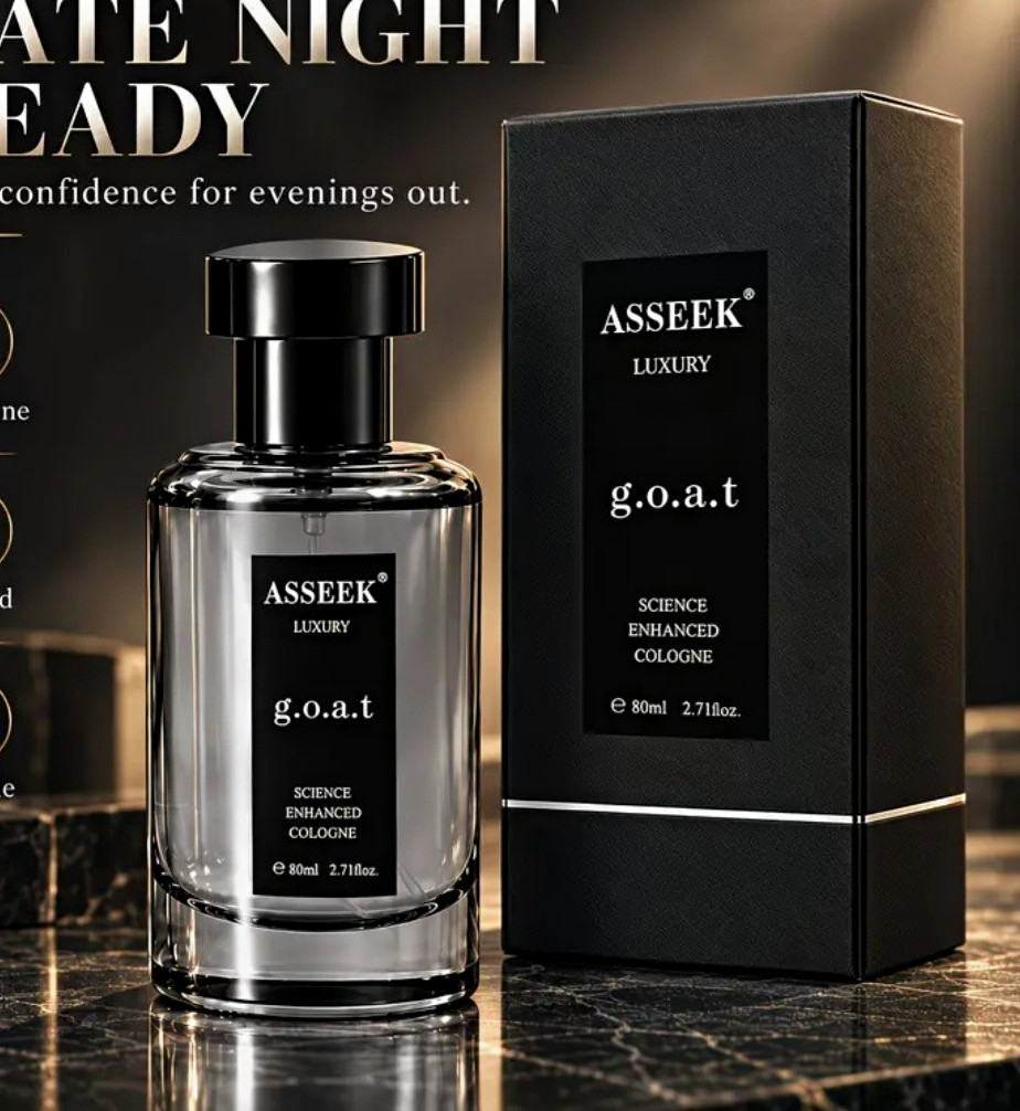 ASSEEK g.o.a.t Cologne Spray Masculine Long Lasting 80 mL/2.71 fl oz