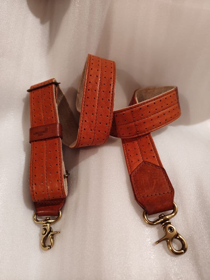 genten Shoulder Strap Only - Leather, 90-113cm, Pre-Owned