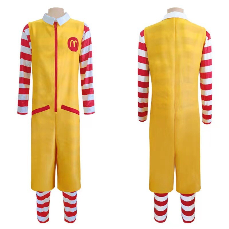 M&Uncle Clown Cosplay Anime Costume Masquerade Party McDonald- Clown Outfit Wig M&Uncle Clown Cosplay Anime Costume Masquerade Party McDonald- Clown Outfit Wig