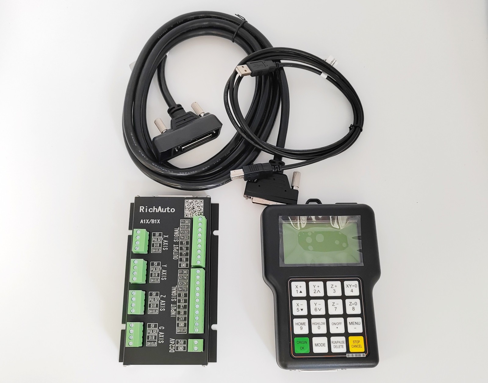 New Richauto A11E 3 Axis CNC DSP Controller TYPE3 ARTCAM UG Software Mastercam
