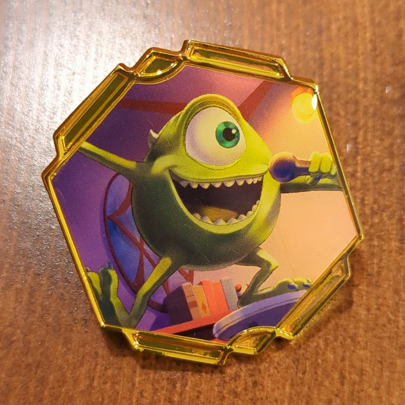 Disney Lorcana Mike Wazowski Pin Single Disney Disney Lorcana Mike Wazowski Pin Single Disney