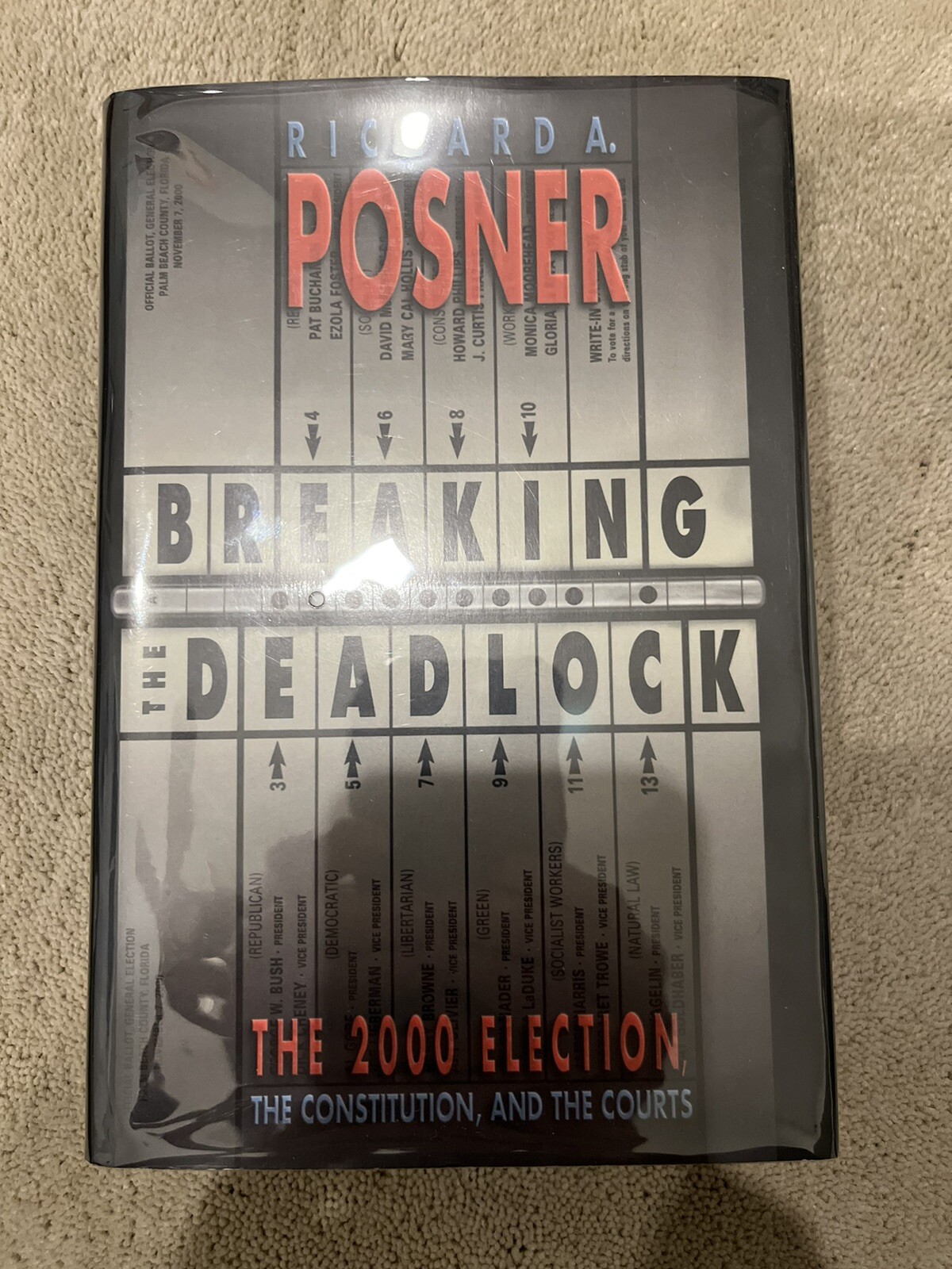 Breaking The Deadlock, Richard A. Posner. Princeton U. 2001 Signed 1st printing.