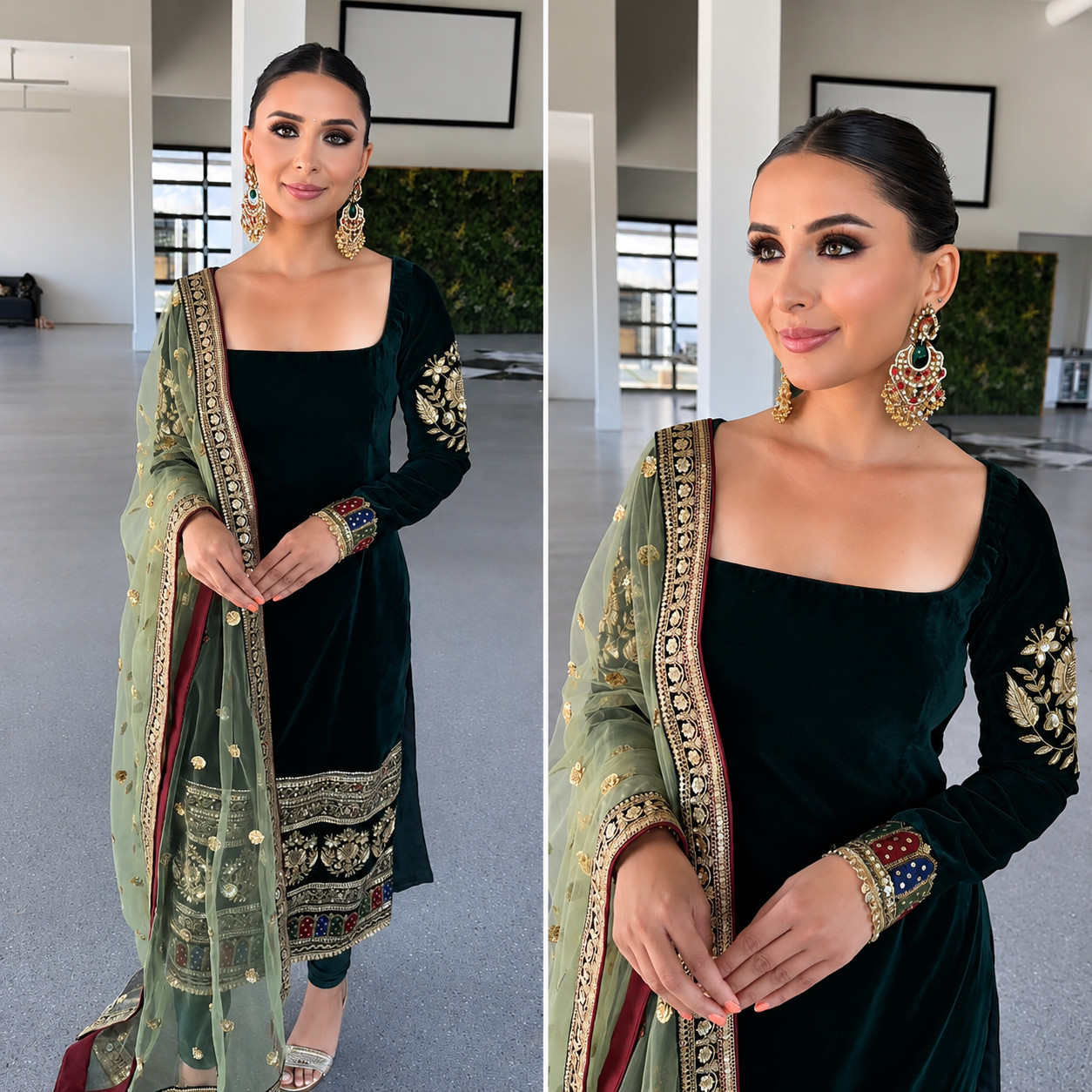 Indian Bollywood Designer Dress Salwar Kameez Suit Party Wear Wedding Pakistani