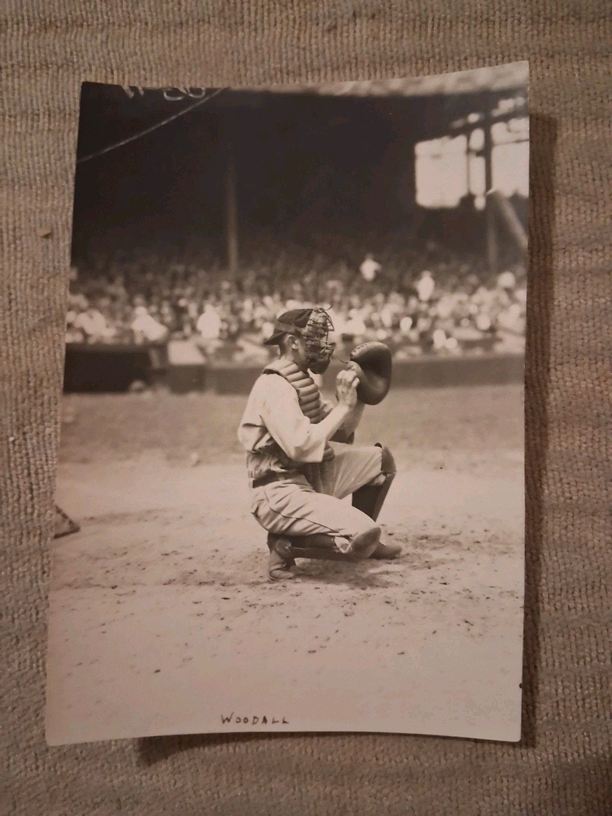 Newly Discovered Charles Conlon 1920 Larry Woodall Detroit 3x4 Type 1 Photo