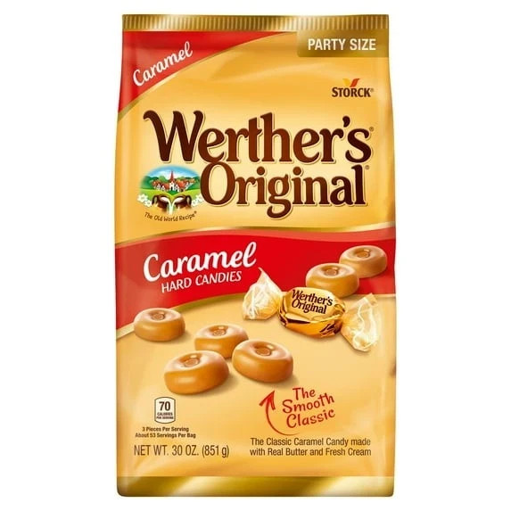 Werther’s Original Hard Caramel Candy, 30 oz – Usually Delivered in 2–3 Days Werther’s Original Hard Caramel Candy, 30 oz – Usually Delivered in 2–3 Days