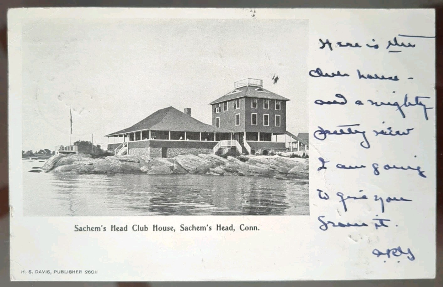 Sachem's Head Club House, Sachem's Head, CT - 1906, Rough Edges, Rough Edges