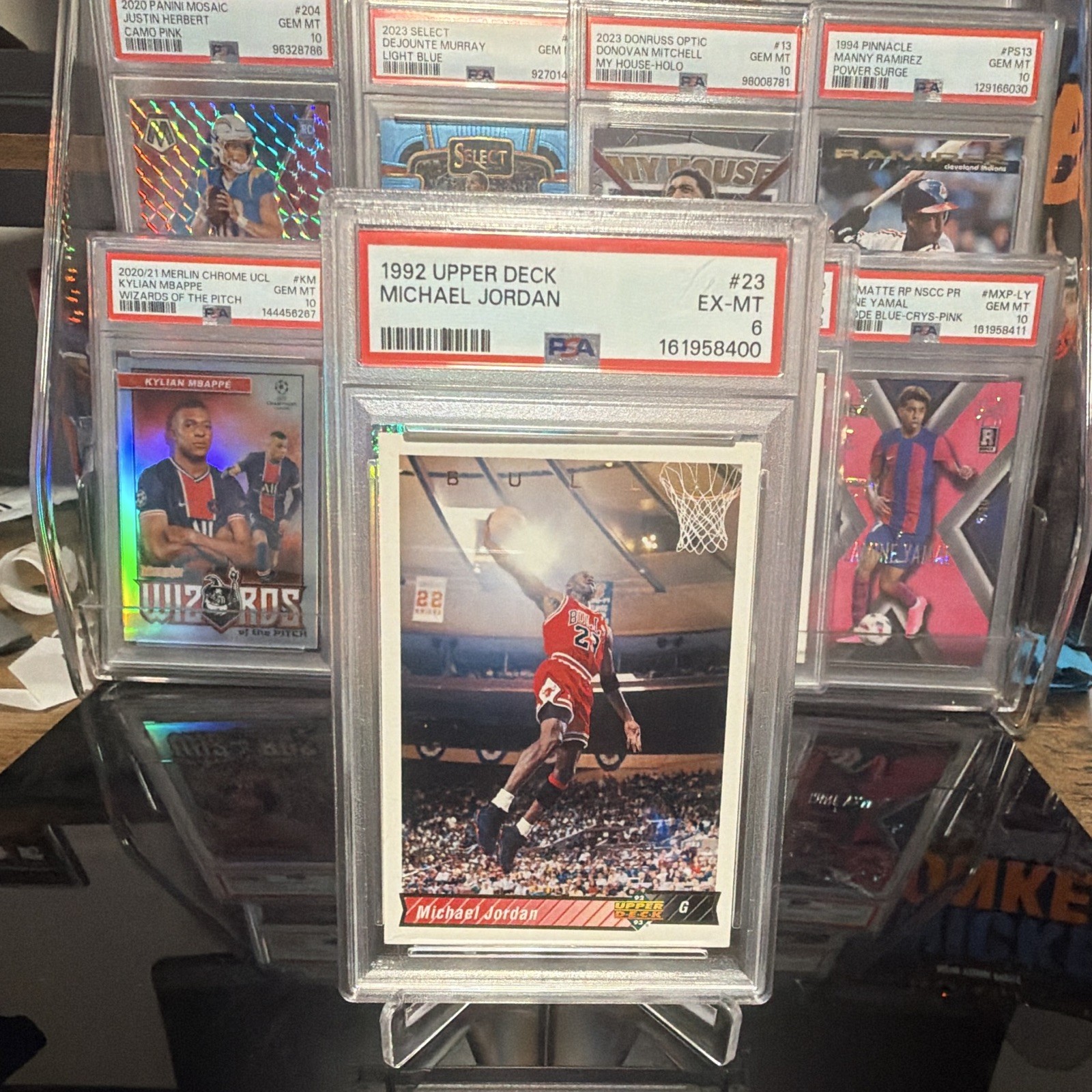 Michael Jordan #23 Chicago Bulls PSA 6 EX-MT Upper Deck 1992-93