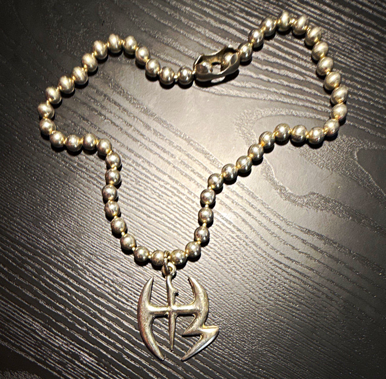 Original WWE WWF Hardy Boyz Jeff Hardy Matt Hardy Necklace Original WWE WWF Hardy Boyz Jeff Hardy Matt Hardy Necklace