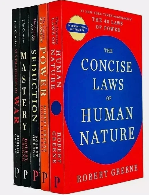 Robert Greene Concise 5 Book Set (USA STOCK) FAST SHIPPING Robert Greene Concise 5 Book Set (USA STOCK) FAST SHIPPING