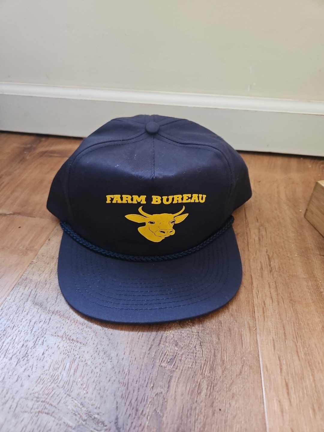 Farm Bureau Mens Vintage Hat Navy Gold Farm Bureau Mens Vintage Hat Navy Gold