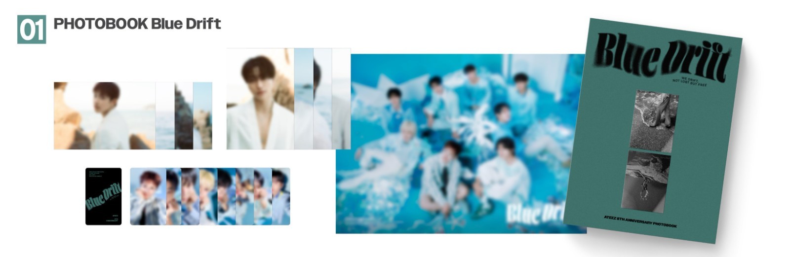 [OFFLINE] ATEEZ 8th Anniversary Exhibition : BLUE DRIFT OFFICIAL MD + Tracking