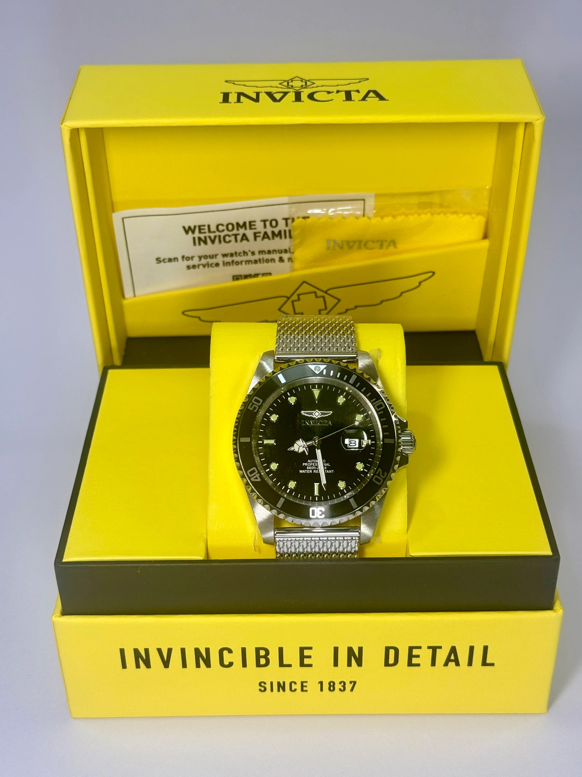 47964 Invicta Grand Diver Bastion Automatic Men's Watch 47mm Steel