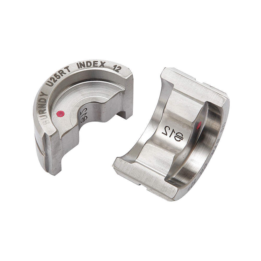 BURNDY U25RT Crimping Die,U Style,12 tons,1/0 AWG 22P187