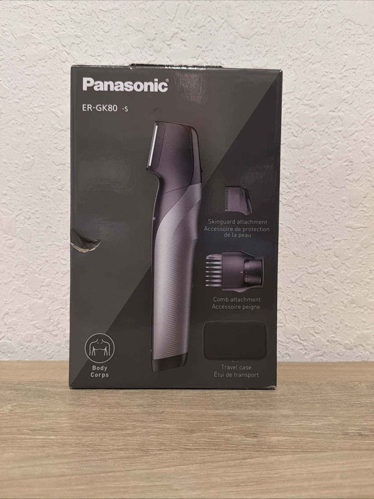 Panasonic ER-GK80-S Body Groomer Trimmer Wet Dry Cordless Panasonic ER-GK80-S Body Groomer Trimmer Wet Dry Cordless