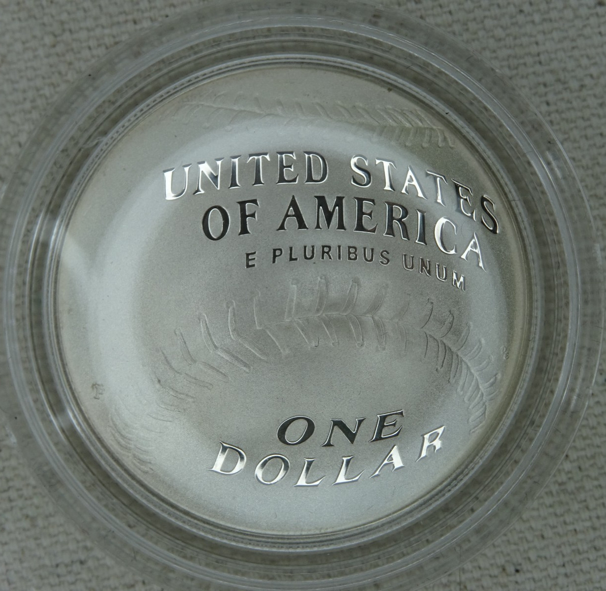 2014-P Baseball Hall of Fame Proof Silver Dollar US Mint $1 Commemorative No Box 2014-P Baseball Hall of Fame Proof Silver Dollar US Mint $1 Commemorative No Box