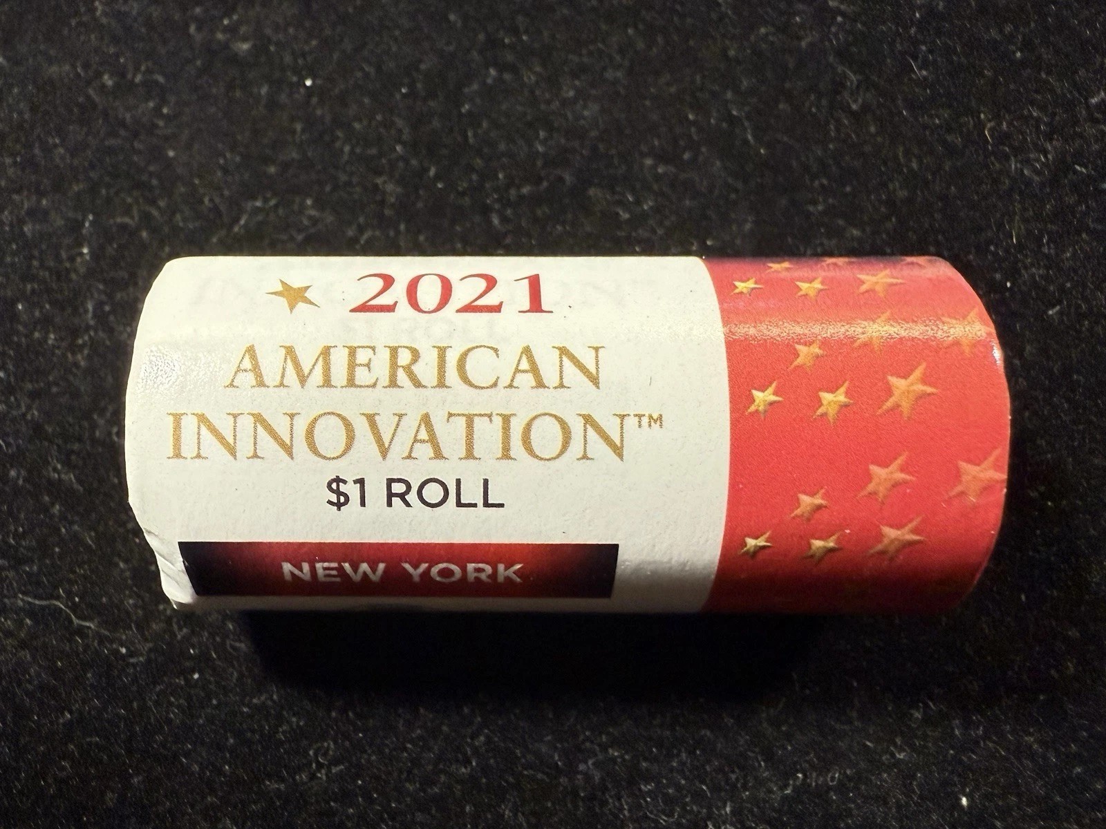2021 D American Innovation New York $25 US Mint Roll in \'Beautiful\' Condition 2021 D American Innovation New York $25 US Mint Roll in \'Beautiful\' Condition