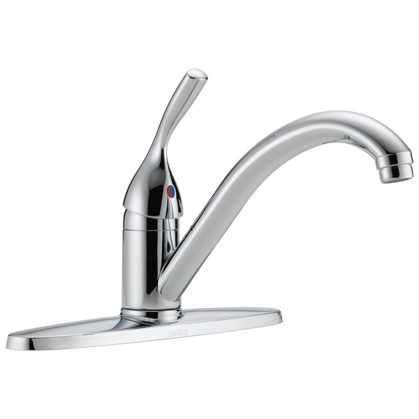 Delta Classic 1-Handle Kitchen Faucet Chrome-Certified Refurbished