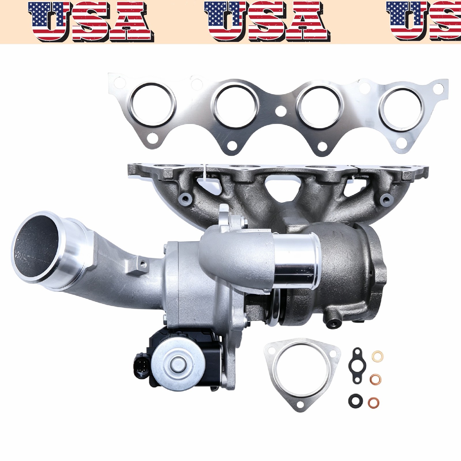 Turbocharger w/ Actuator 282312B780 For 18-21 Hyundai Kona 21-23 Kia Seltos 1.6L