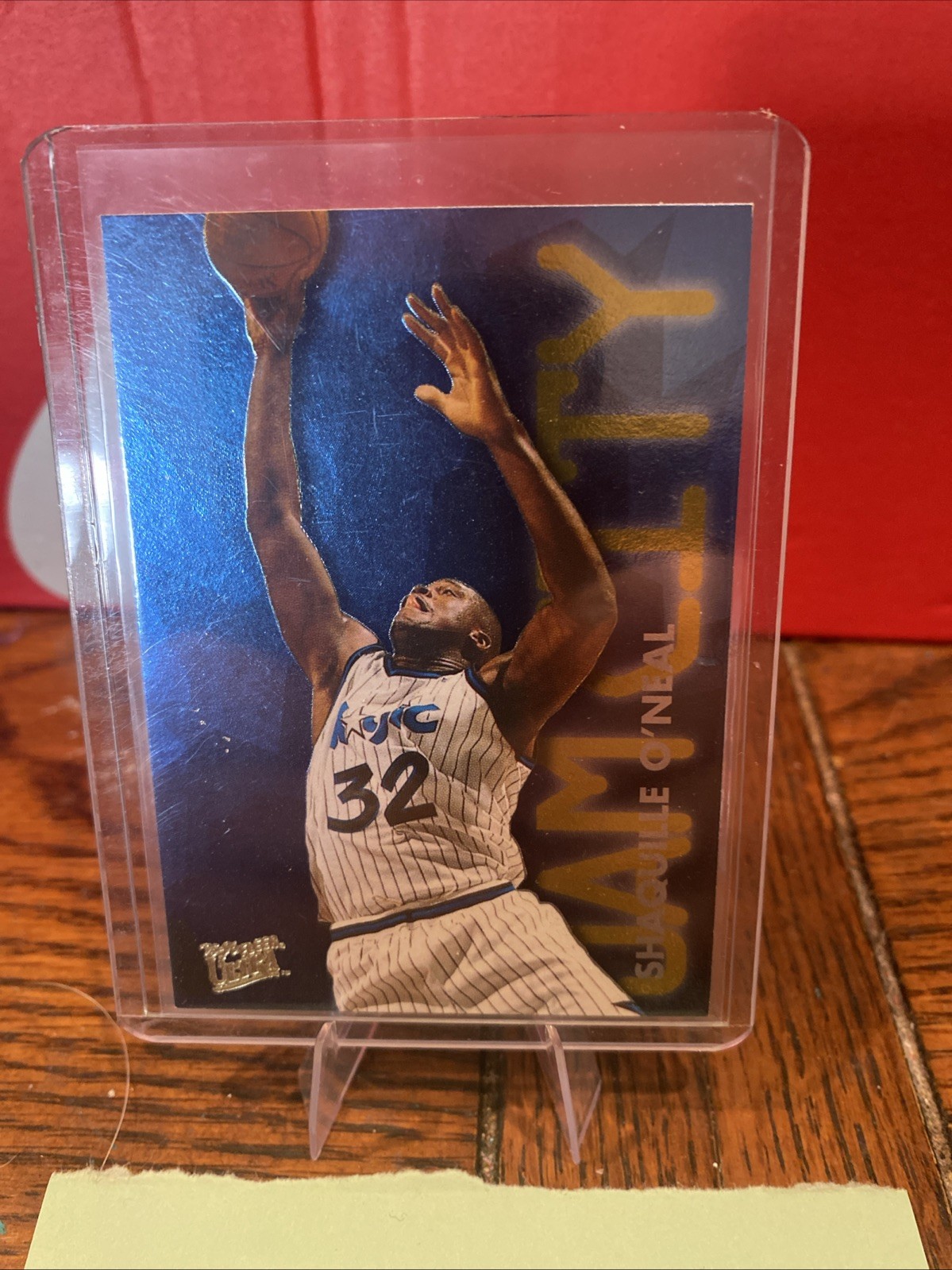 SHAQUILLE O\'NEAL 1995-96 Fleer Ultra JAM CITY #9 HOT PACKS - Magic, Lakers SHAQ SHAQUILLE O\'NEAL 1995-96 Fleer Ultra JAM CITY #9 HOT PACKS - Magic, Lakers SHAQ